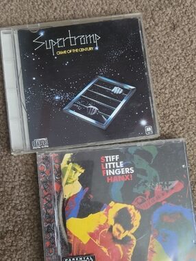 Supertramp Crime of the Century, Stiff Little Fingers CDs